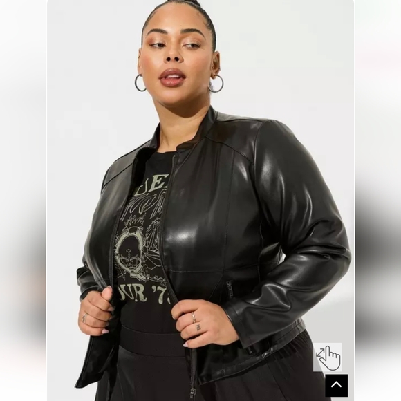 torrid Jackets & Blazers - NWT Torrid Moto Jacket 1X